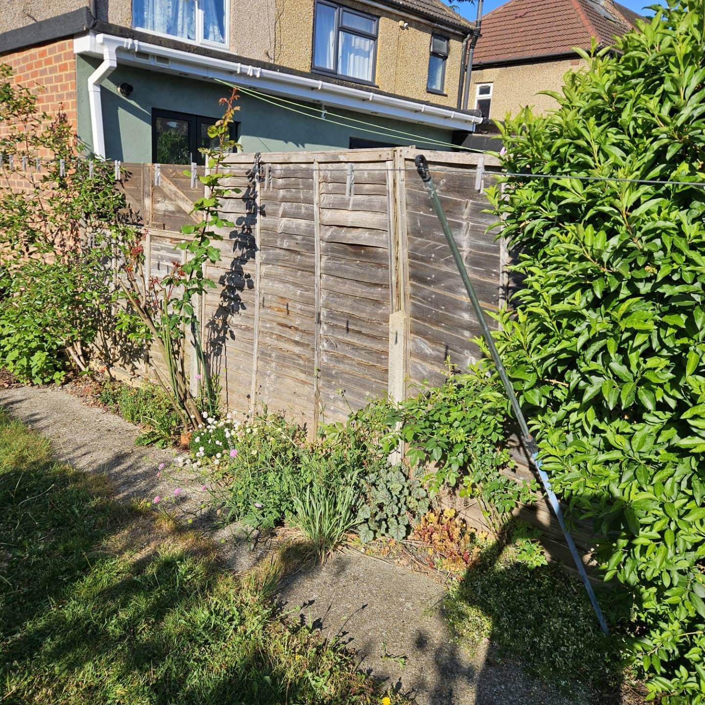Before 2 Hillingdon Fencing..